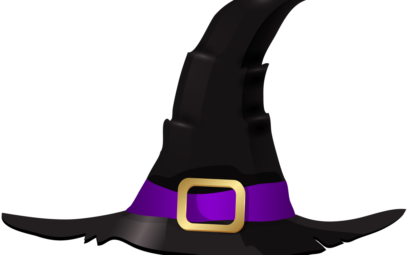 Halloween Witch Png - Witch Hat Free Png (1368x855), Png Download