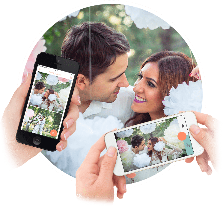 App Para Fotos De Boda - Collage (743x743), Png Download