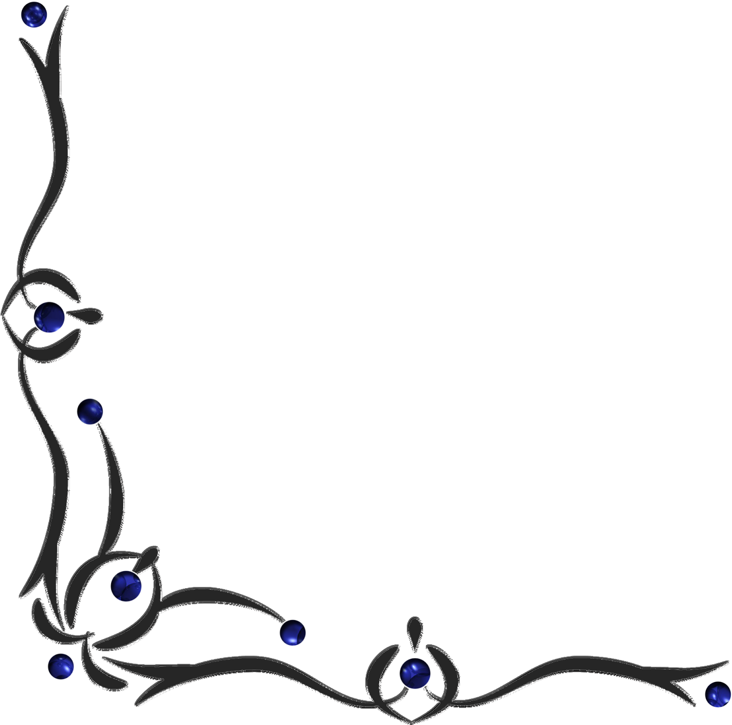 Bordes Y Esquineros Png - Corner Line Png (1600x1600), Png Download