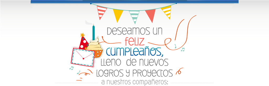 ¡feliz Cumpleaños - Institucional Feliz Cumpleaños Corporativo (1024x360), Png Download