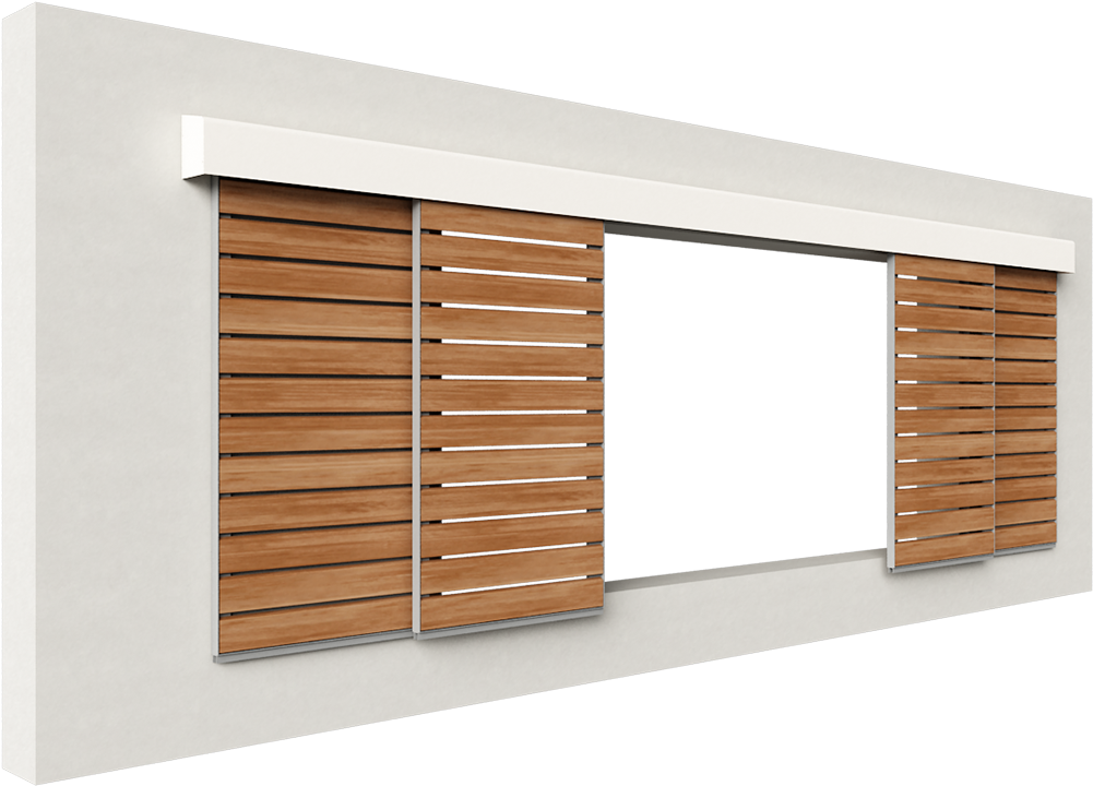 Girasol Medley Wood 4 Leaves - Window Blind (1000x1000), Png Download