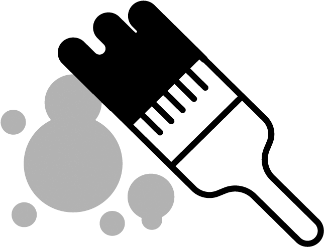 Especial Pequeñas Manchas Y Reparaicones - Line Art (709x500), Png Download