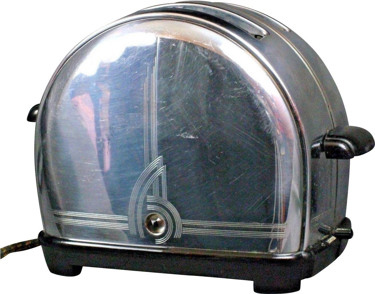 Polished Sunbeam 1942 T-9 Humpback Chrome Toaster Art - Machine (1310x1310), Png Download
