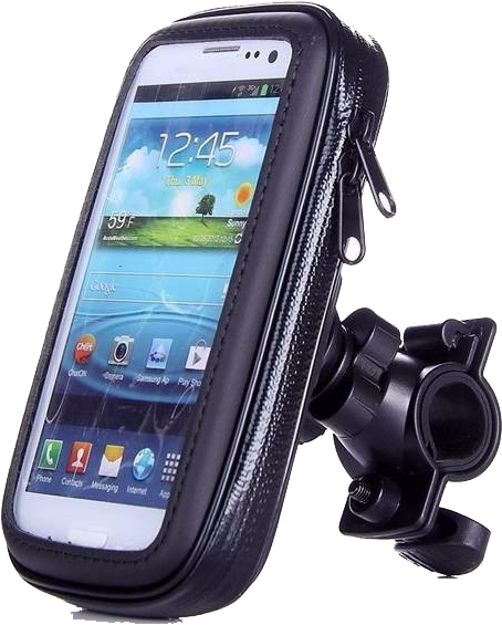 Base Porta Celular Para Moto Bici Contra Agua - Uchwyt Do Telefonu Na Rower (680x680), Png Download