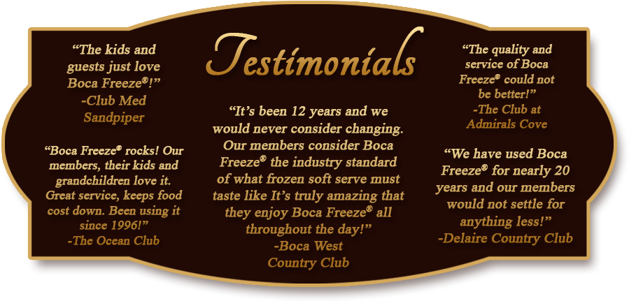 Boca Freeze Testimonials - Commemorative Plaque (968x430), Png Download