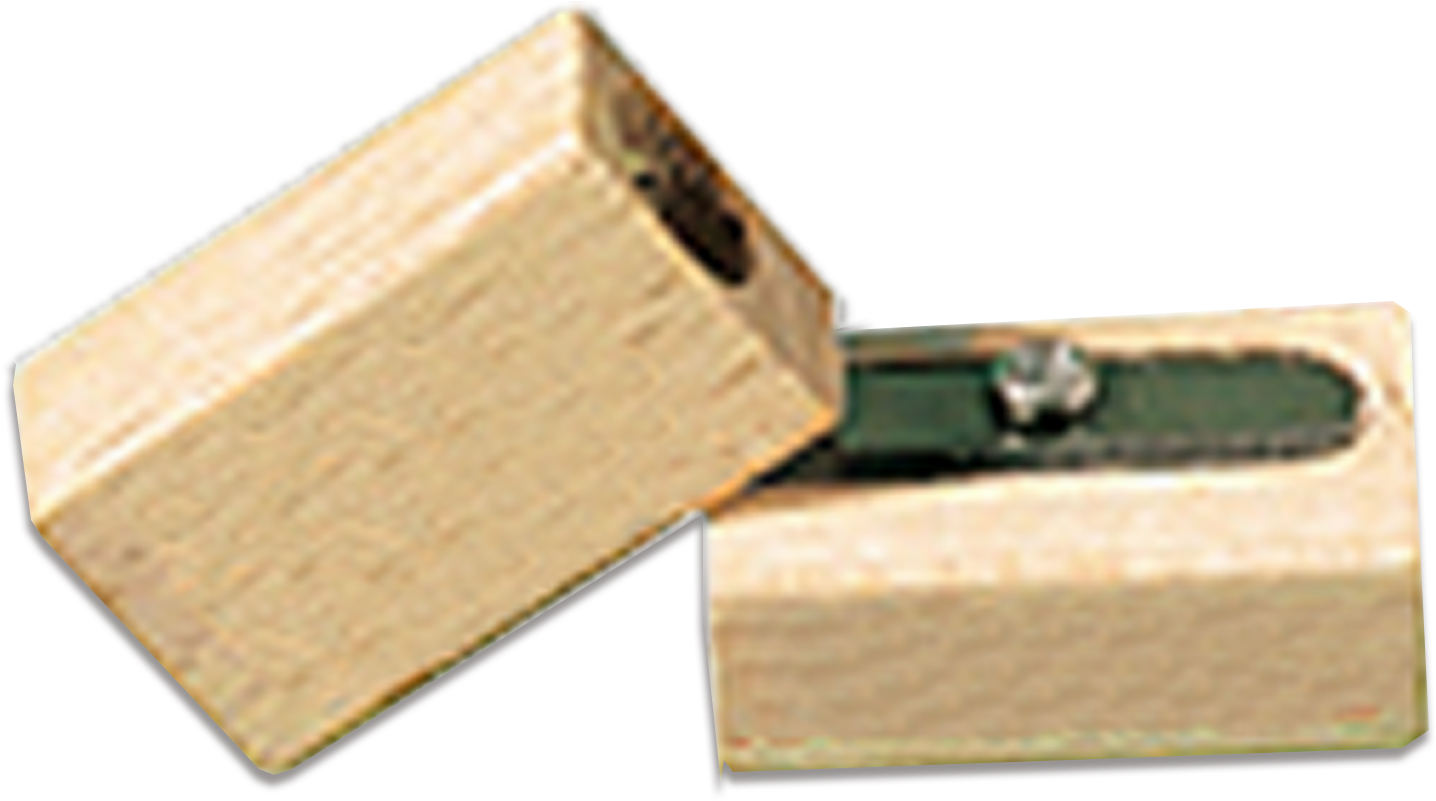 , G04me11110 A Sacapuntas Madera Haya - Sacapuntas De Madera (1575x1575), Png Download