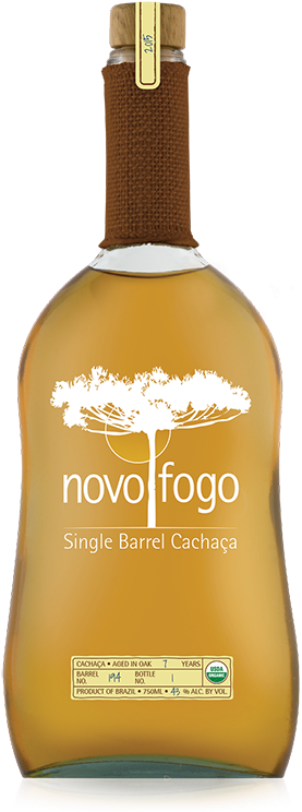Single Barrel - Novo Fogo Single Barrel 194 Cachaça (600x802), Png Download