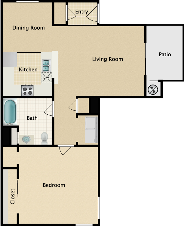 Deodar - Floor Plan (750x750), Png Download