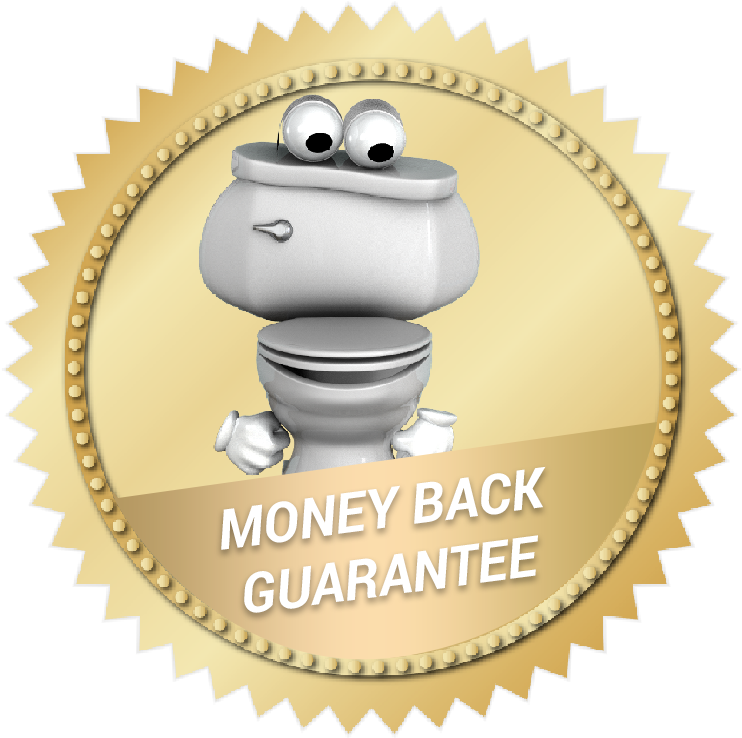 Your Automatic 30 Day Money Back Guarantee - Gold Seal Vector Png (900x900), Png Download