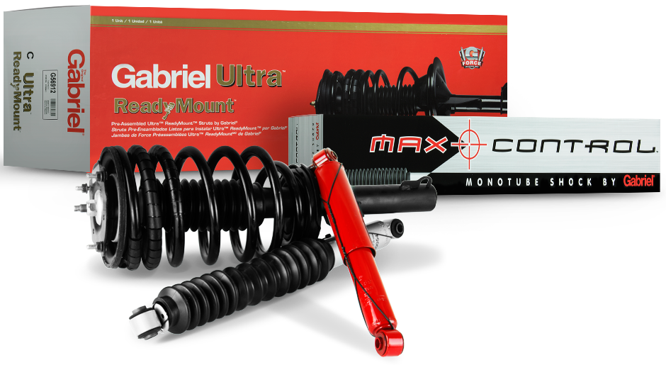 Shock Absorbers & Struts - Gabriel Shock Absorbers Png (940x515), Png Download