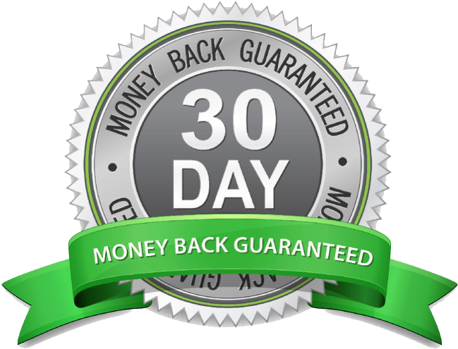 30 Day Money Back Guarantee - Money Back Guarantee (743x573), Png Download