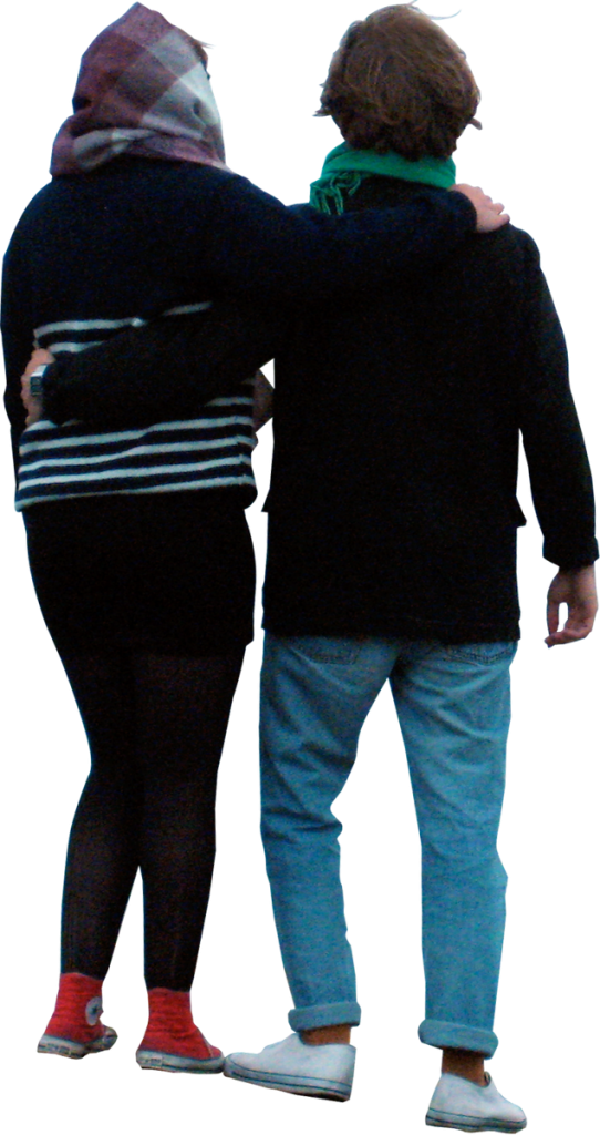 Looking - Standing (542x1024), Png Download