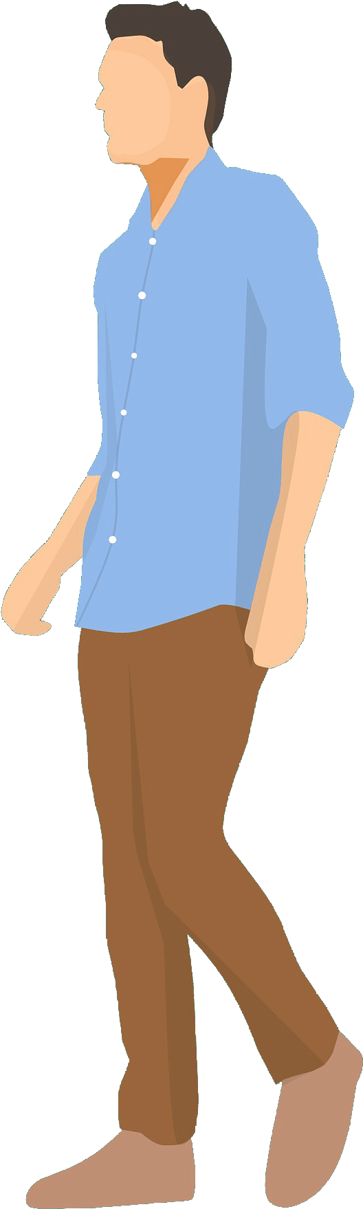 Man Looking At Content On Website - Safety (1180x1920), Png Download