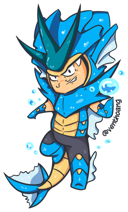 Stitch'd Snapchat Drawingsart Snapchat Drawing - Gyarados (450x743), Png Download