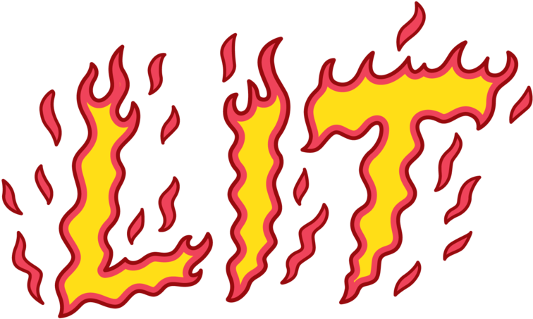 Justin Poulter X Snapchat Stickers - Flame (800x600), Png Download