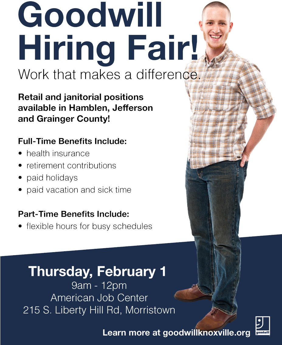 "are You Looking For A Job In Hamblen, Jefferson Or - Flyer (927x1200), Png Download