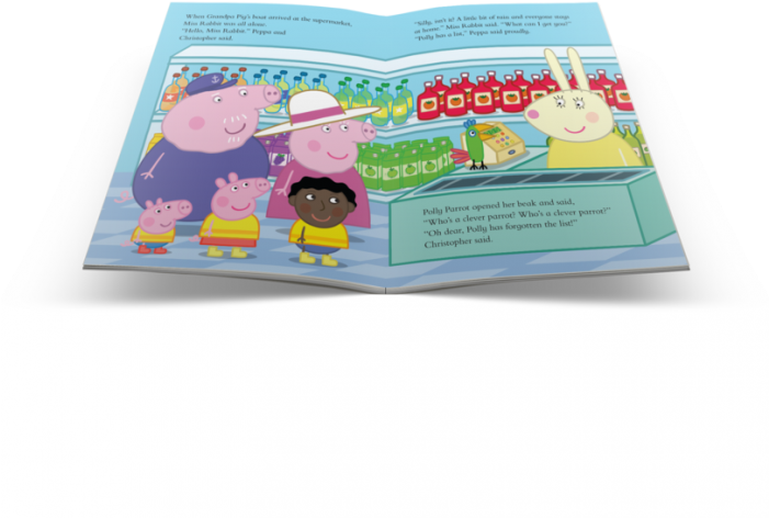 Personalised Peppa Pig - Illustration (700x657), Png Download