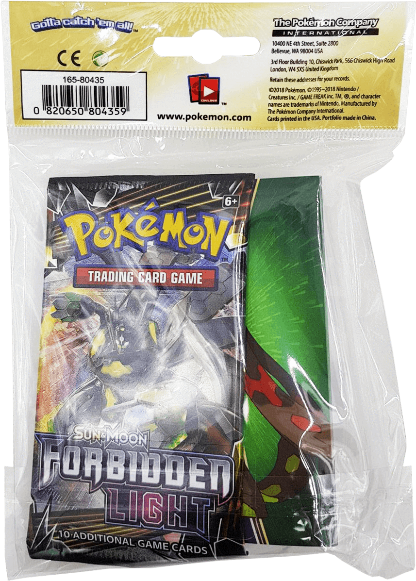 Sun & Moon Forbidden Light Collectors Album - Pokemon (968x1276), Png Download