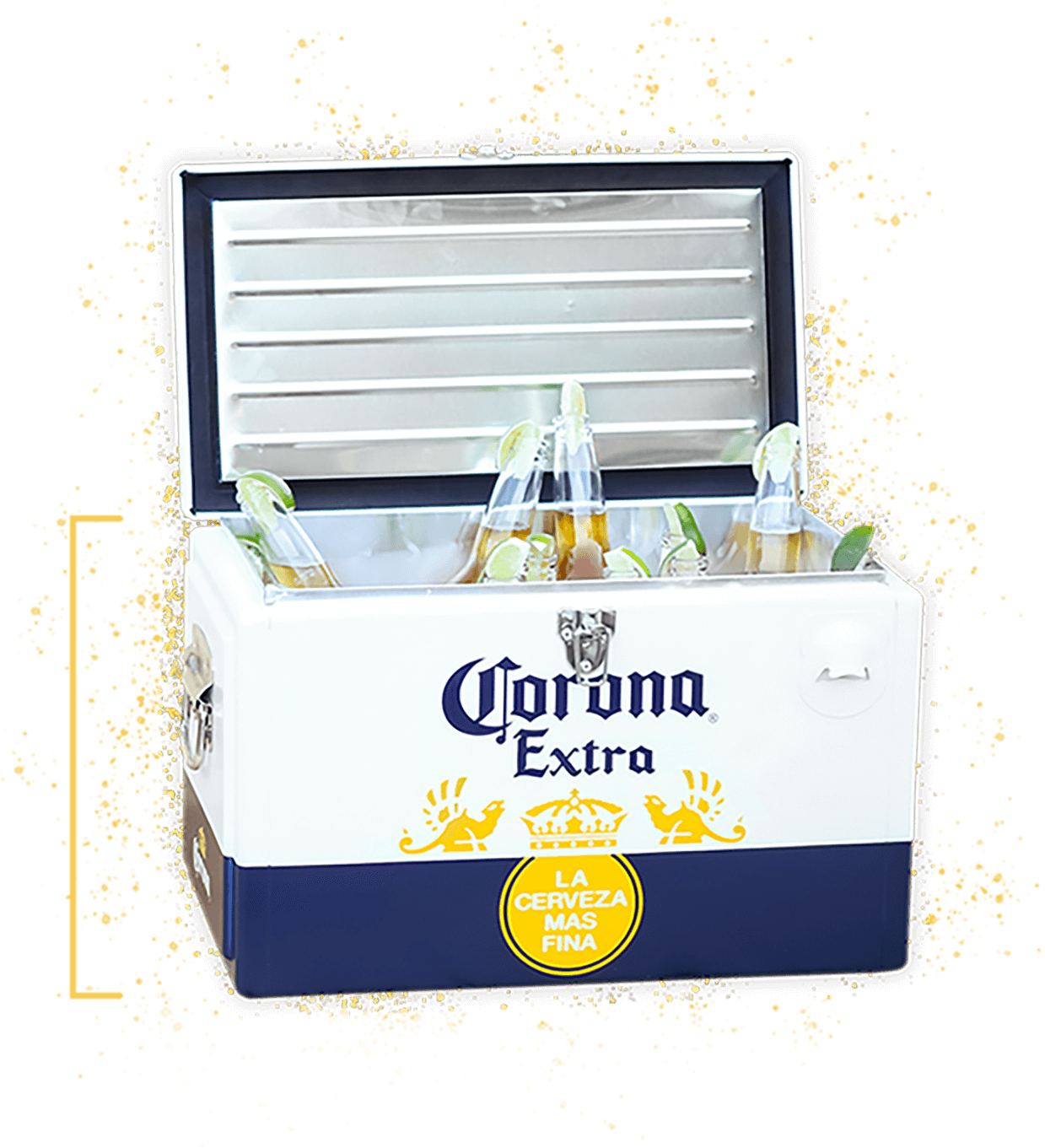 Cooler Corona - Corona Extra (1262x1360), Png Download