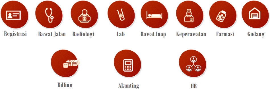 Ni/o Sirs Hospital Management System - Circle (1024x368), Png Download