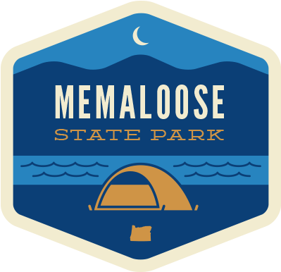 Patchmarks Memaloose Oregon State Park Sticker - Illustration (600x600), Png Download