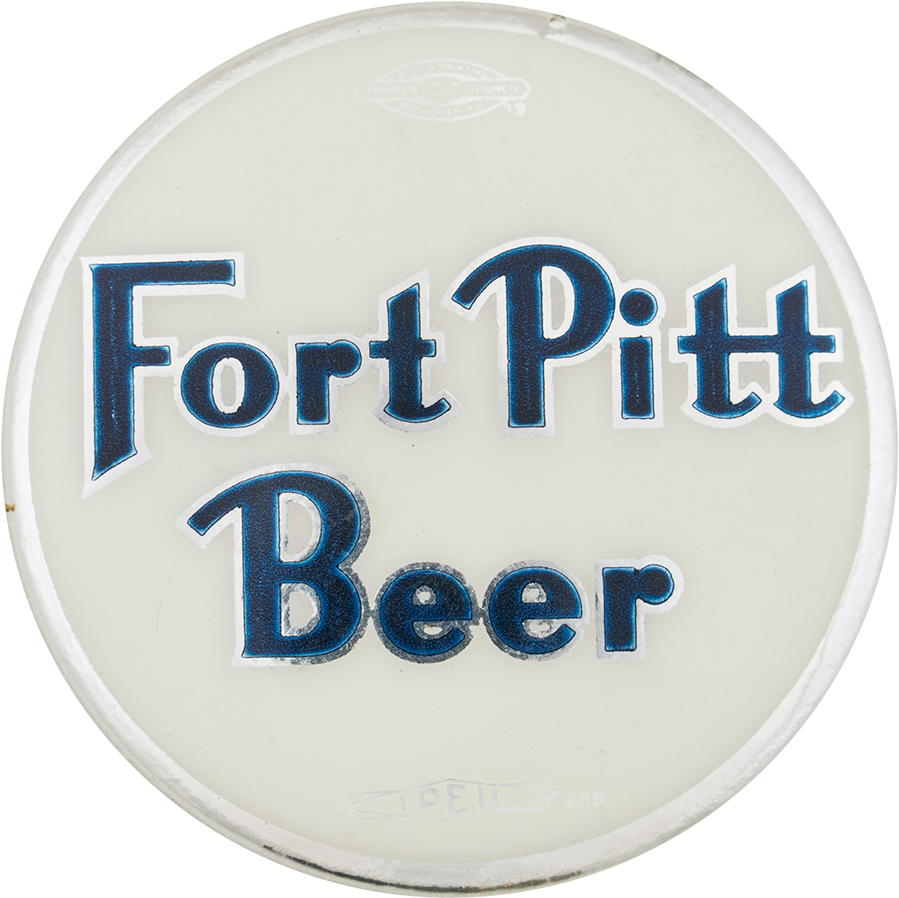 Fort Pitt Beer Beer Button Museum - Circle (1000x1003), Png Download