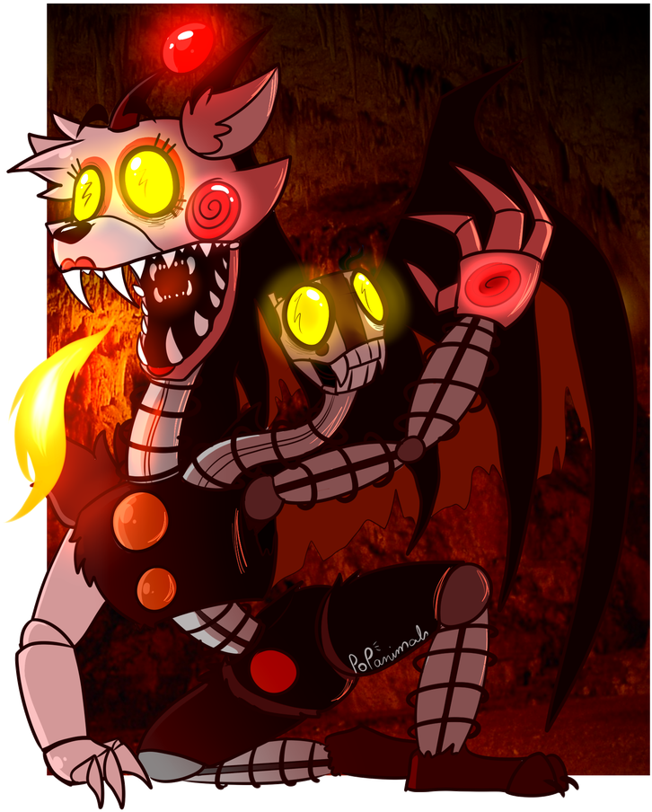 Funtime Foxy, Security Guard, Fnaf, Five Nights At - Fnaf World Xangle (816x979), Png Download