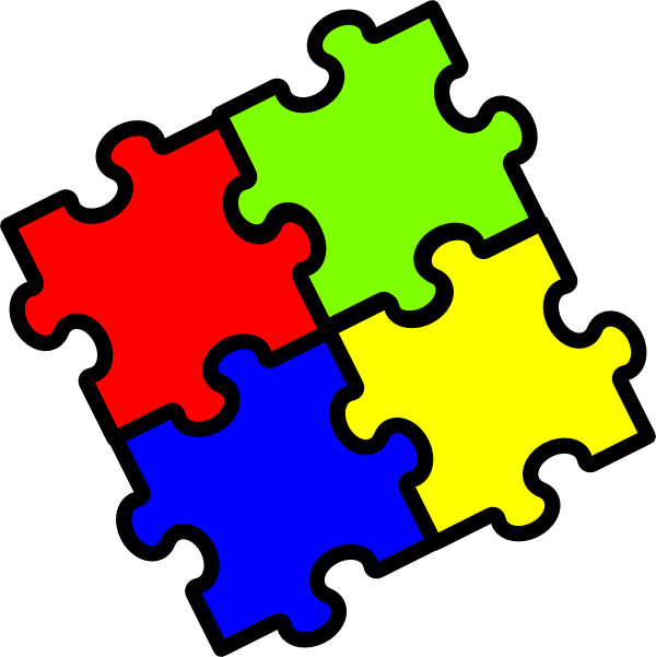 Small - Puzzle Clipart (600x601), Png Download
