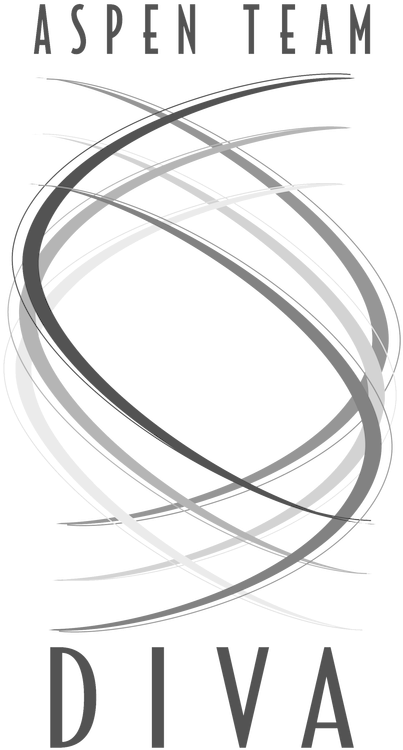 Aspen Divas Are Three Womens' Synchro Teams Based In - Line Art (480x800), Png Download