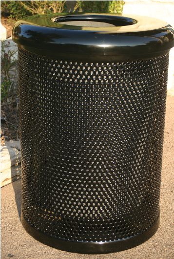 Trash Receptacles - Mesh (717x529), Png Download