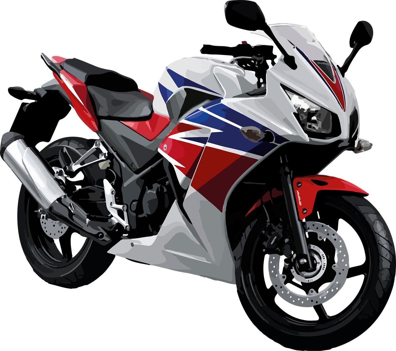 Bike Bikes Motorcycle Honda - Honda Cbr 300r Price In India (1280x1136), Png Download