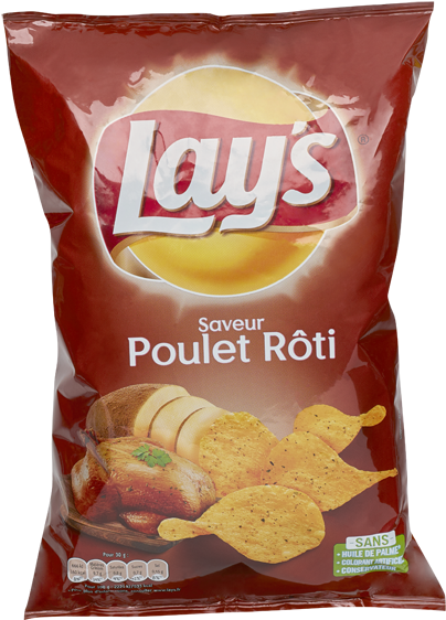 Poulet Rôti Chips - Lays (600x600), Png Download