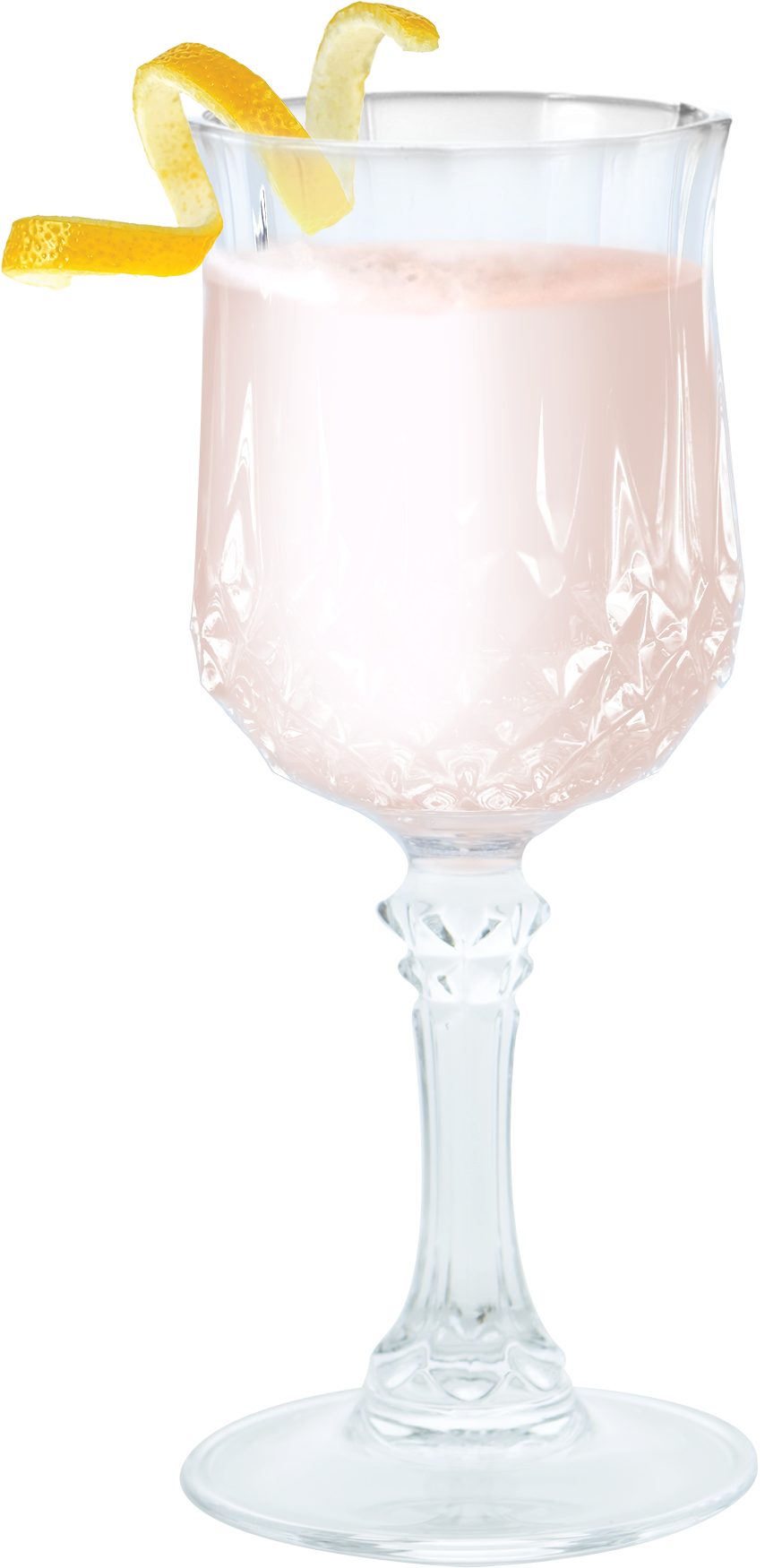 5 Oz Lina's Crema Di Limoncello - Wine Glass (917x1829), Png Download