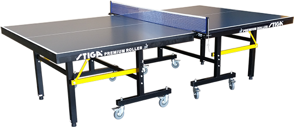 Stiga Premium Roller Table Tennis Table (600x600), Png Download