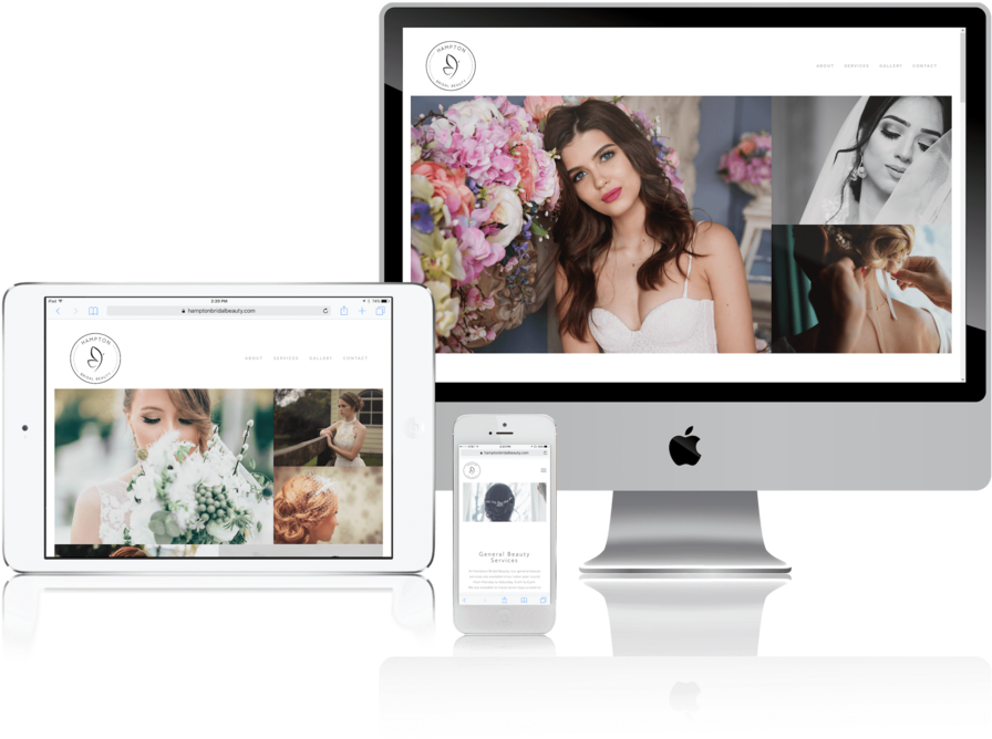 Squarespace Montauk Template Examples (1000x755), Png Download