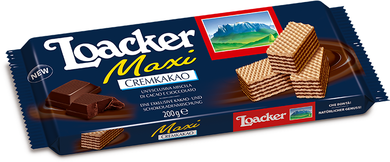Cremkakao - Loacker Hazelnut Wafers (800x800), Png Download