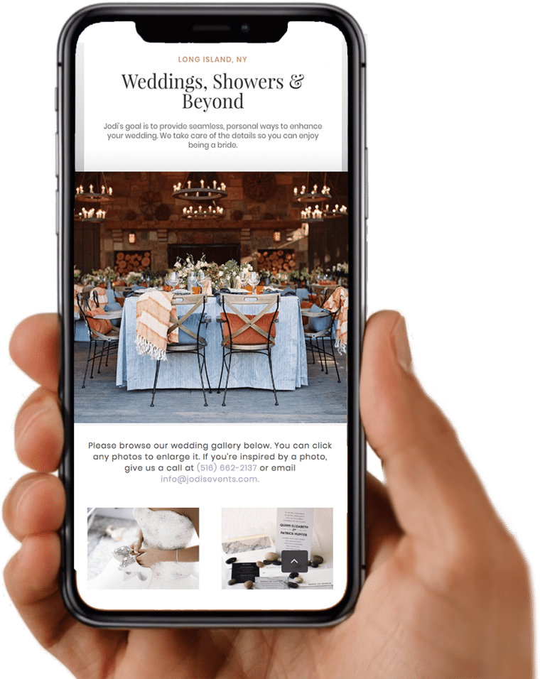 Wedding Industry Websites, Wedding Industry Web Design, - Iphone X Email Mockup (857x1024), Png Download