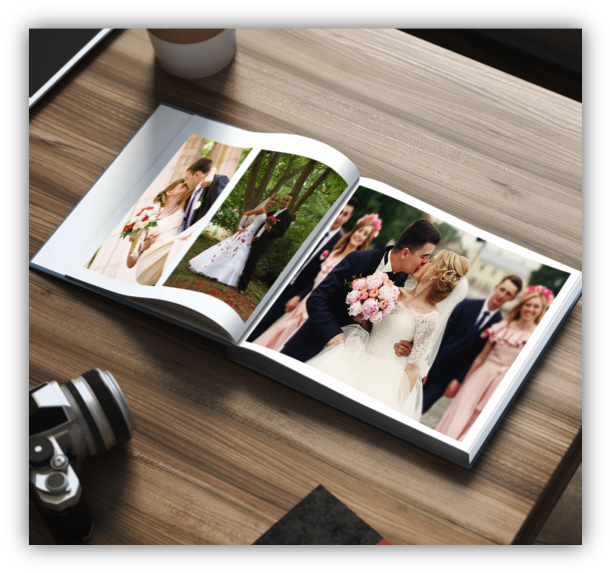 Wedding Photo Album P530d - Picture Frame (617x581), Png Download