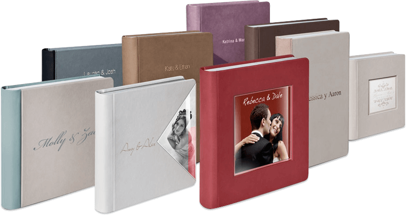 Italian Wedding Albums - Wedding Albums Covers (820x435), Png Download