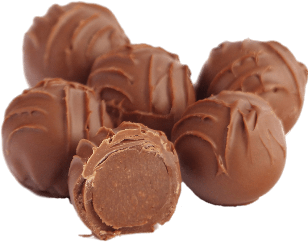 Download - Chocolate Truffle Png (1000x1000), Png Download