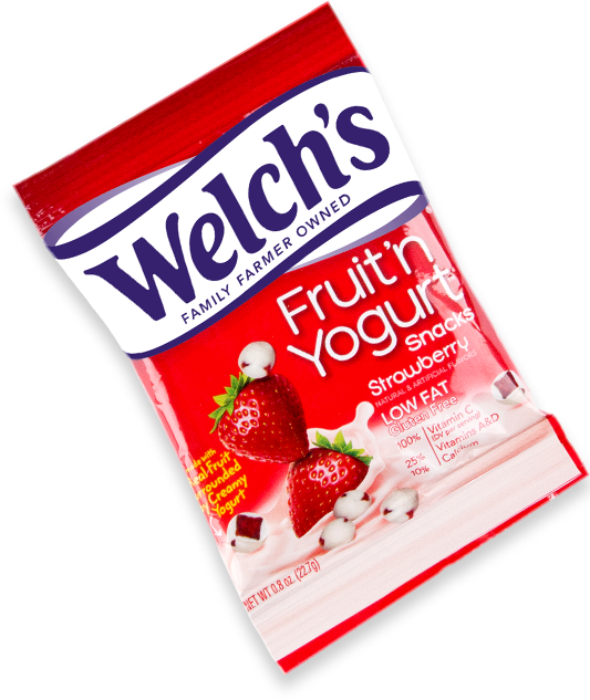 Mixed Fruit Snacks Strawberry Fruit And Yogurt Snacks - Strawberry (533x633), Png Download