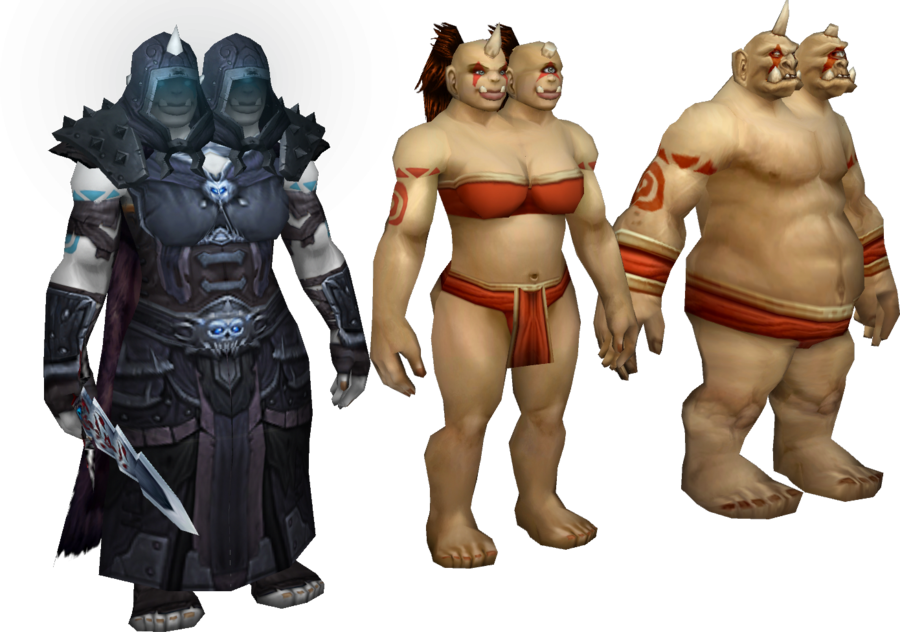 600kib, 900x632, World Of Warcraft Female Ogre Wip - Female Ogre Wow (900x632), Png Download