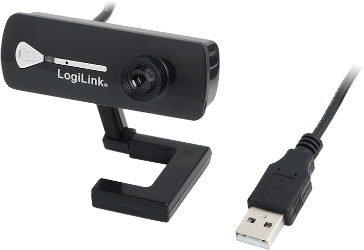 Logilink® Usb Webcam With Microphone - Logilink Webcam (800x800), Png Download