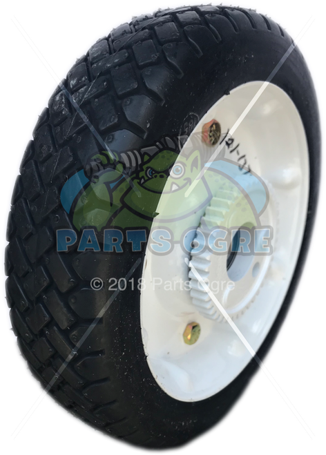 Toro® Rear Wheel And Tire Assembly 121-1379 Front View - Tread (472x659), Png Download