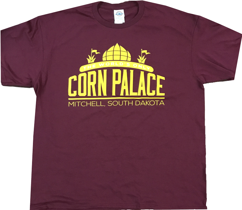 Official Corn Palace Logo Tee - Active Shirt (800x752), Png Download