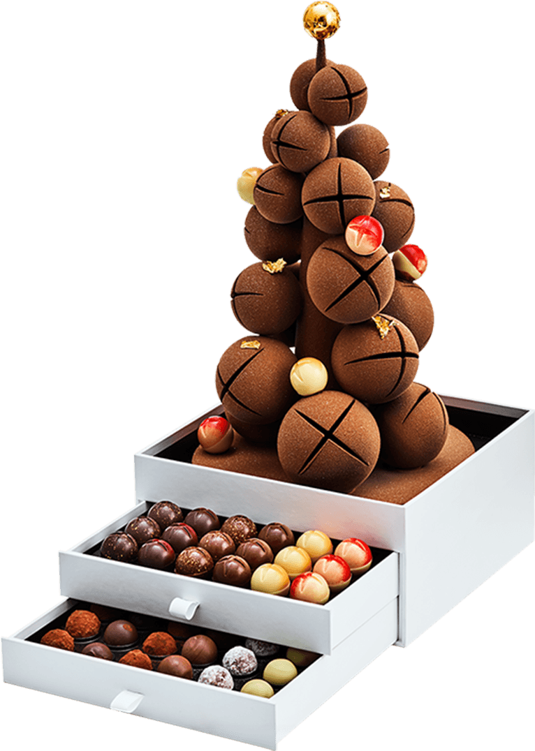 Christmas Tree - Pierre Marcolini Victoria Beckham (1878x1173), Png Download