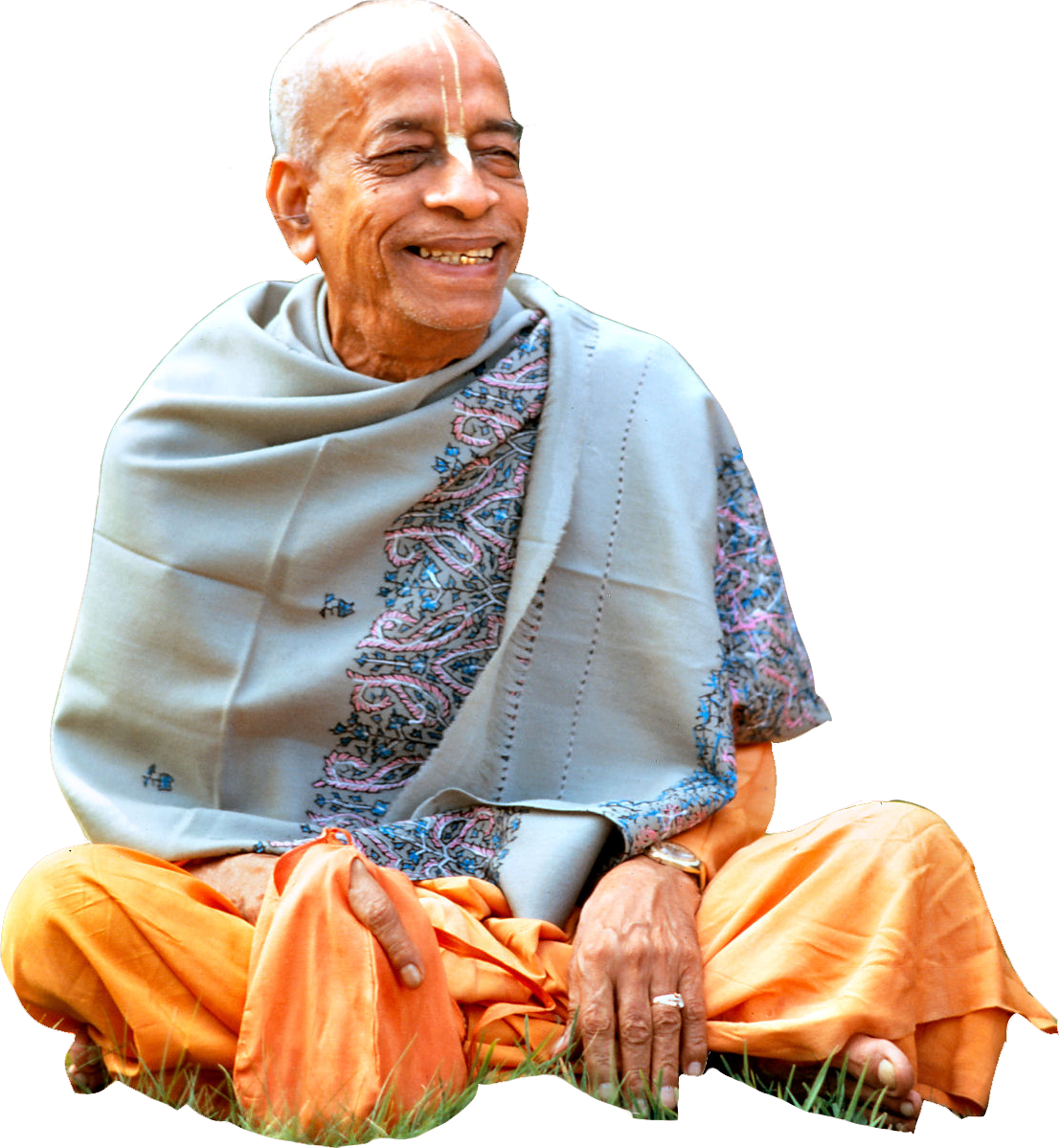 Radha Kalachandji Temple The Hare Krishna Community - Srila Prabhupada High Quality (1106x1199), Png Download