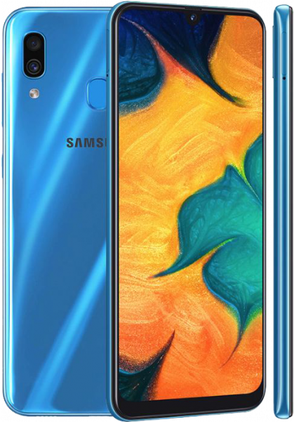 Samsung Galaxy A30 - Samsung A30 Price In India (600x600), Png Download