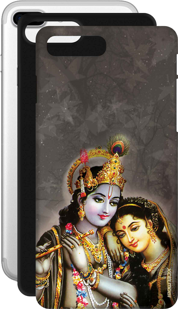 Krishna Radha Wallpaper For Mobile (794x1157), Png Download