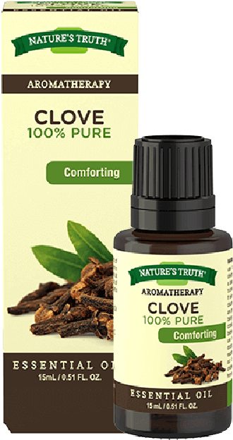 Nt Clove Essential Oil 15 Ml - Nature's Truth Essential Oils Peppermint (600x780), Png Download